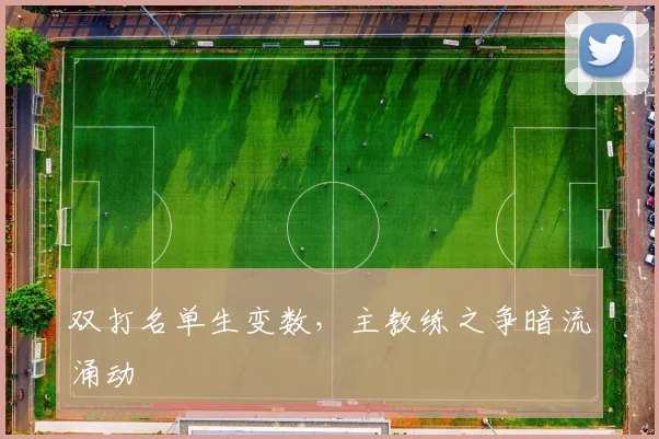 双打名单生变数，主教练之争暗流涌动 - 爱游戏图集